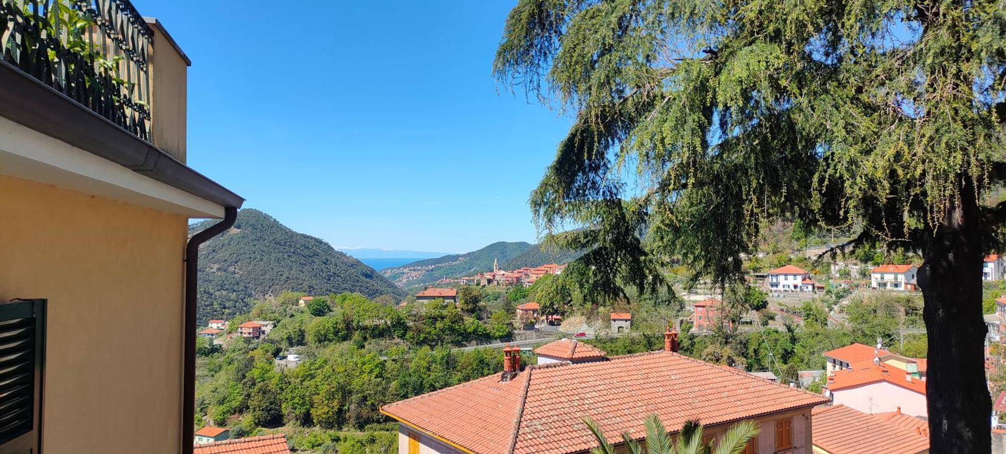 Camera Tra Le Cinque Terre, Camogli E Portofino. Vista Valle E Scorcio Mare All'Orizzonte Castiglione Chiavarese Exteriör bild