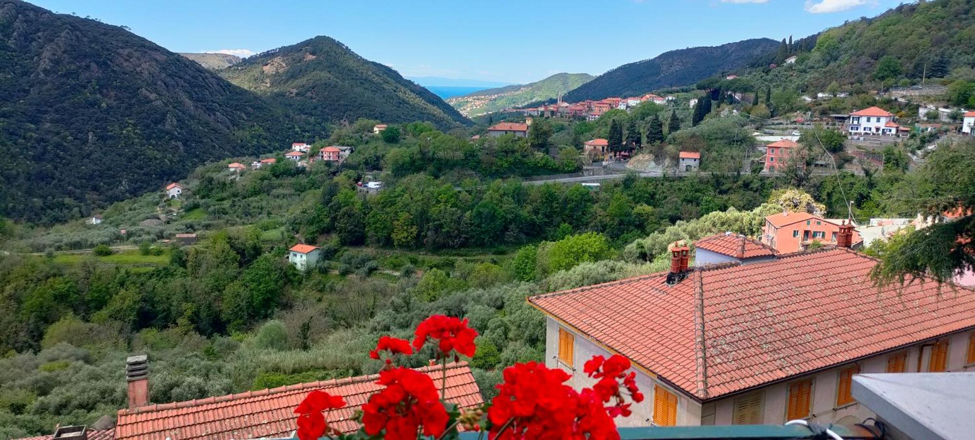 Camera Tra Le Cinque Terre, Camogli E Portofino. Vista Valle E Scorcio Mare All'Orizzonte Castiglione Chiavarese Exteriör bild