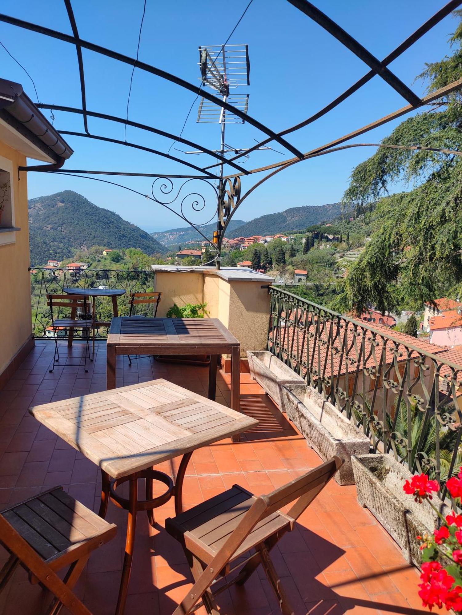 Camera Tra Le Cinque Terre, Camogli E Portofino. Vista Valle E Scorcio Mare All'Orizzonte Castiglione Chiavarese Exteriör bild