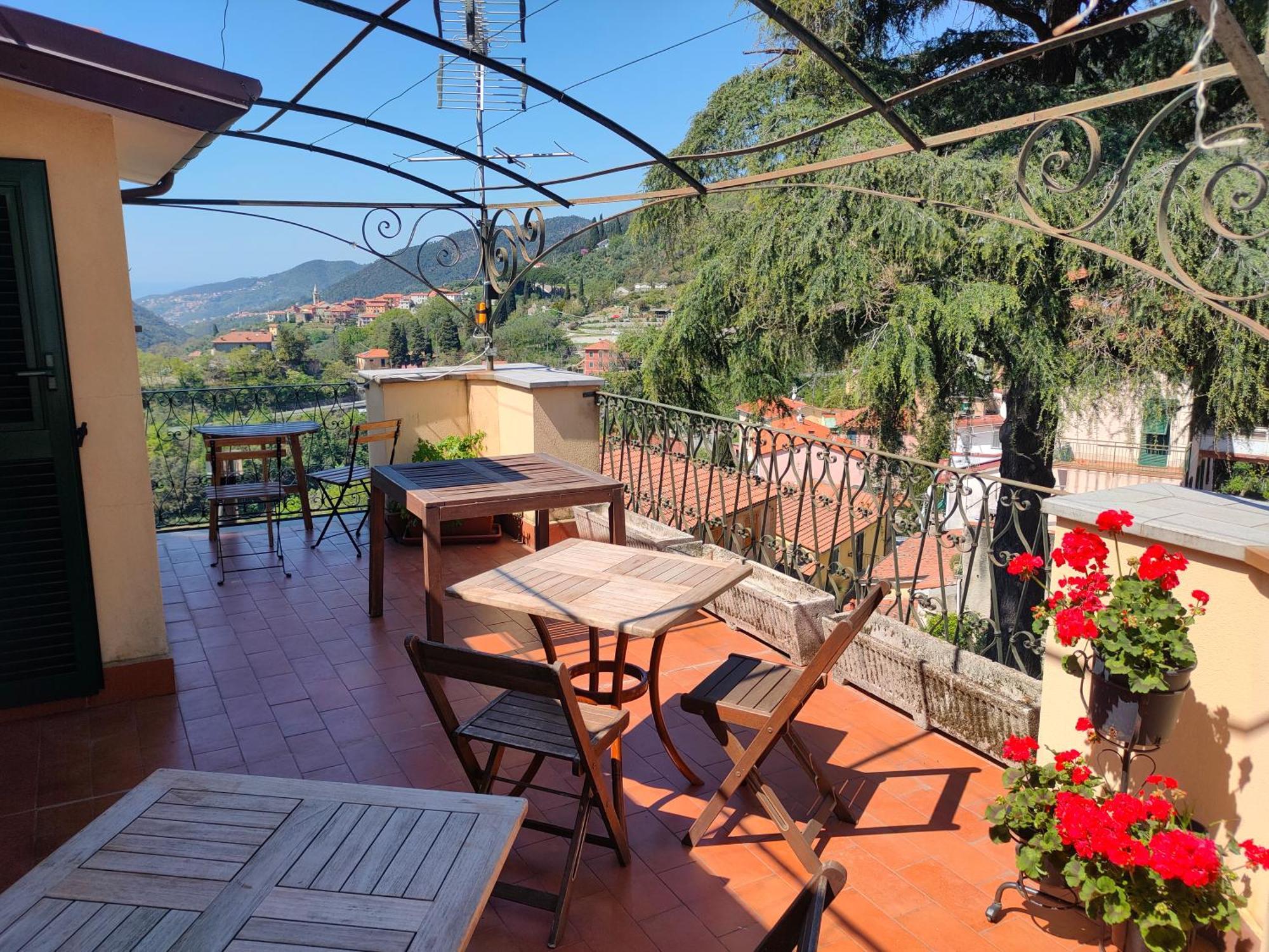 Camera Tra Le Cinque Terre, Camogli E Portofino. Vista Valle E Scorcio Mare All'Orizzonte Castiglione Chiavarese Exteriör bild